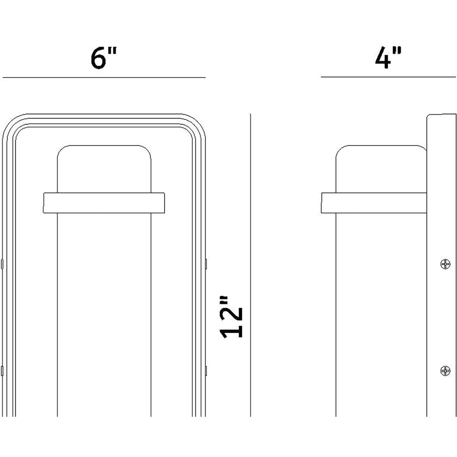 Pearl Street 1 Light 12 inch Black Exterior Wall Lantern